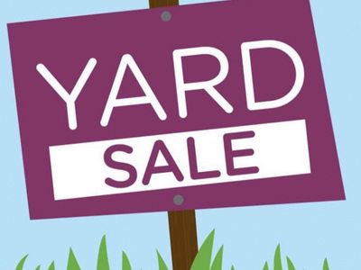 Yard Sale Announcement Event