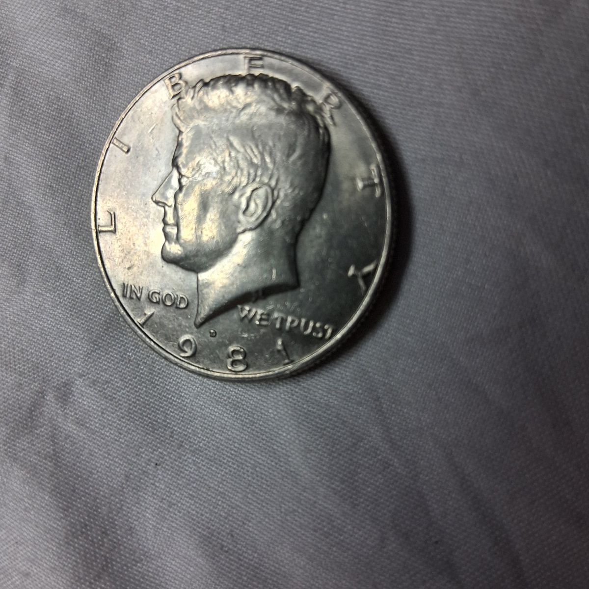 1981 D Kennedy Half Dollar US Coin