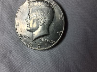1981 D Kennedy Half Dollar US Coin