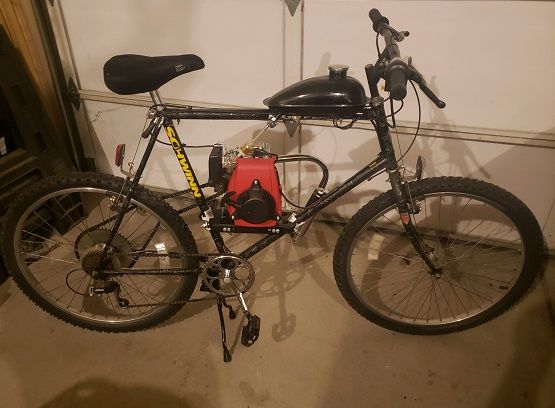 49cc 4-stroke Moped - no oil mixing!