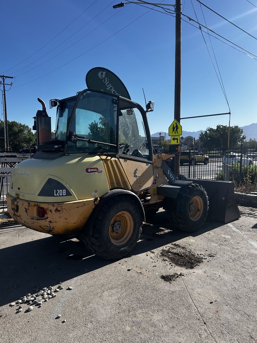 Volvo L20B Wheel Loader - Compact Construction Equipment, Good Condition
