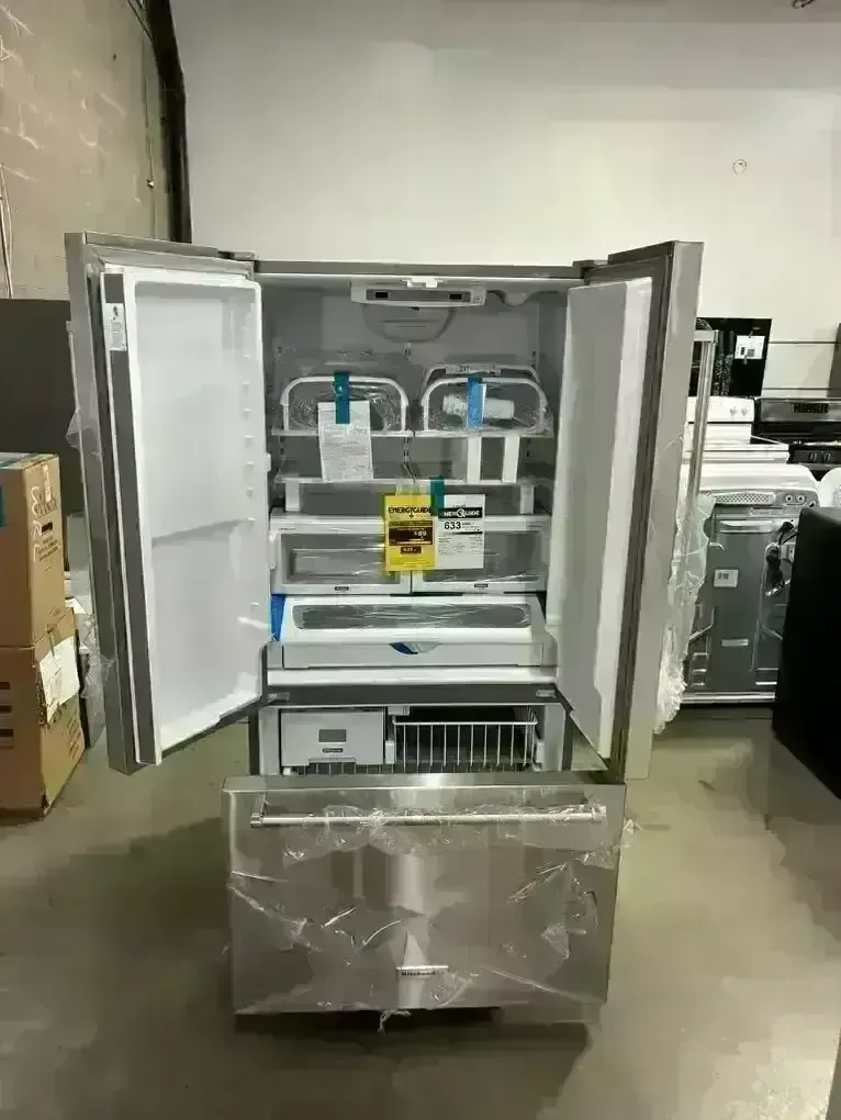 NEW KITCHENAID 21.9 C FT COUNTER DEPTH FRENCH DOOR