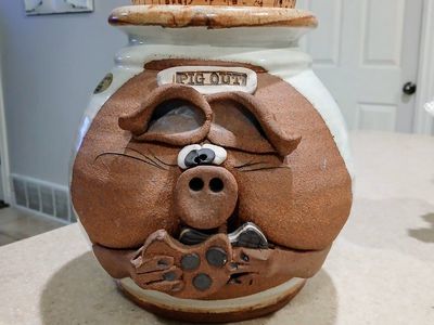 Mahon pottery cookie jar
