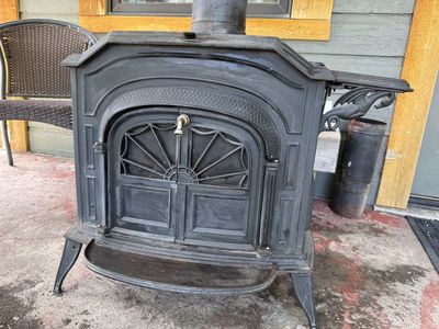 Vermont casting wood stove
