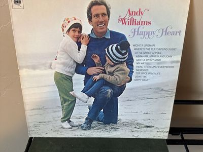 Andy Williams Happy Heart Columbia Stereo Vinyl LP Album CS 9844