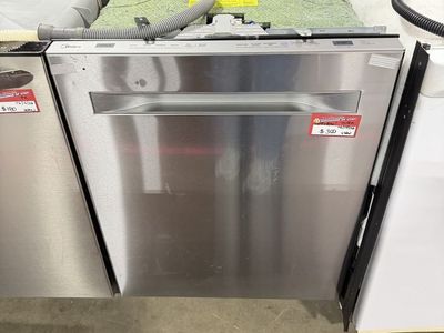 Like New! Midea Stainless Steel Built-in Dishwasher with Top Controls
