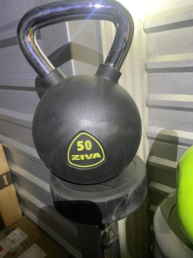 50 LB KETTLEBELL weight traing