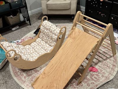 Wooden baby/toddler Playground