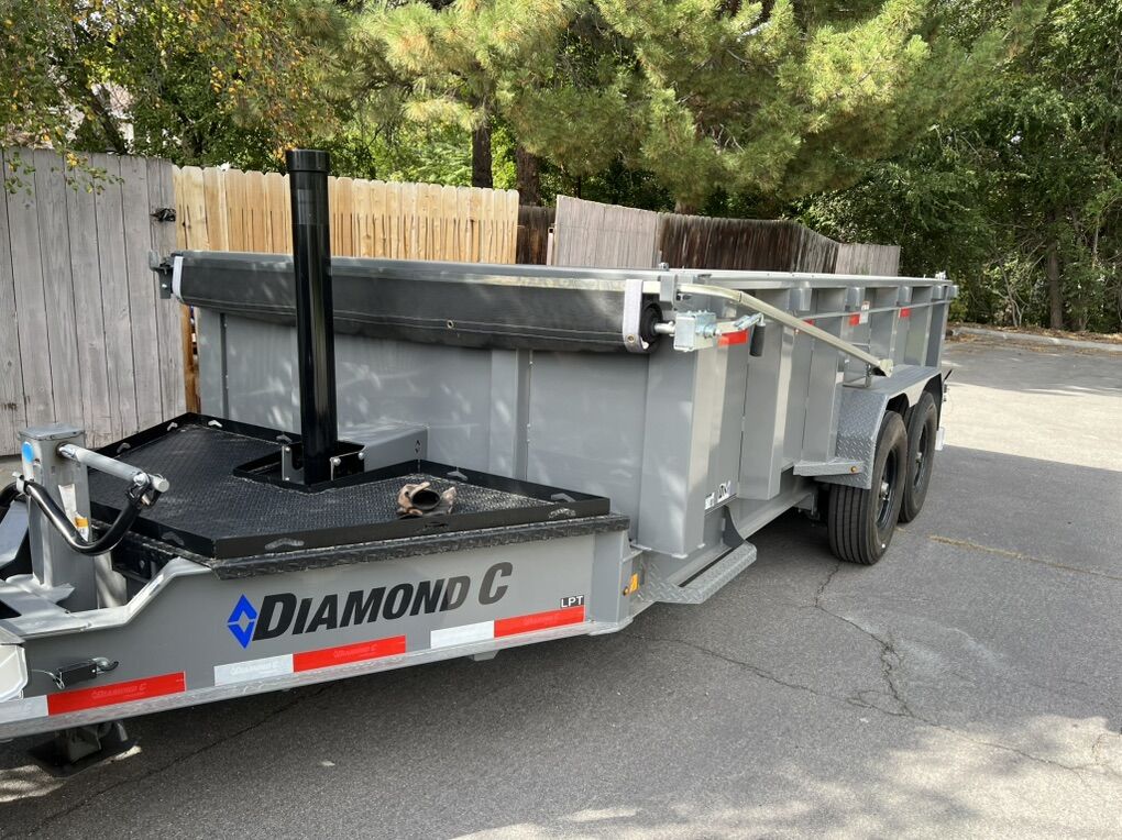 Dump Trailer for Rent