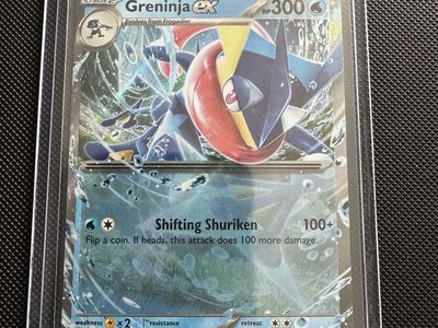 Greninja ex 041/142 Stellar Crown Pokémon Card - Near Mint in Toploader
