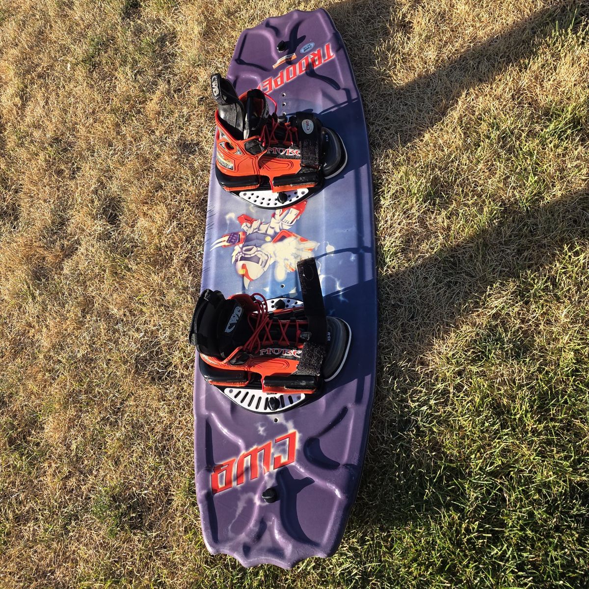 CWB Trooper Wakeboard with CWB Mobe Bindings Size XS-M