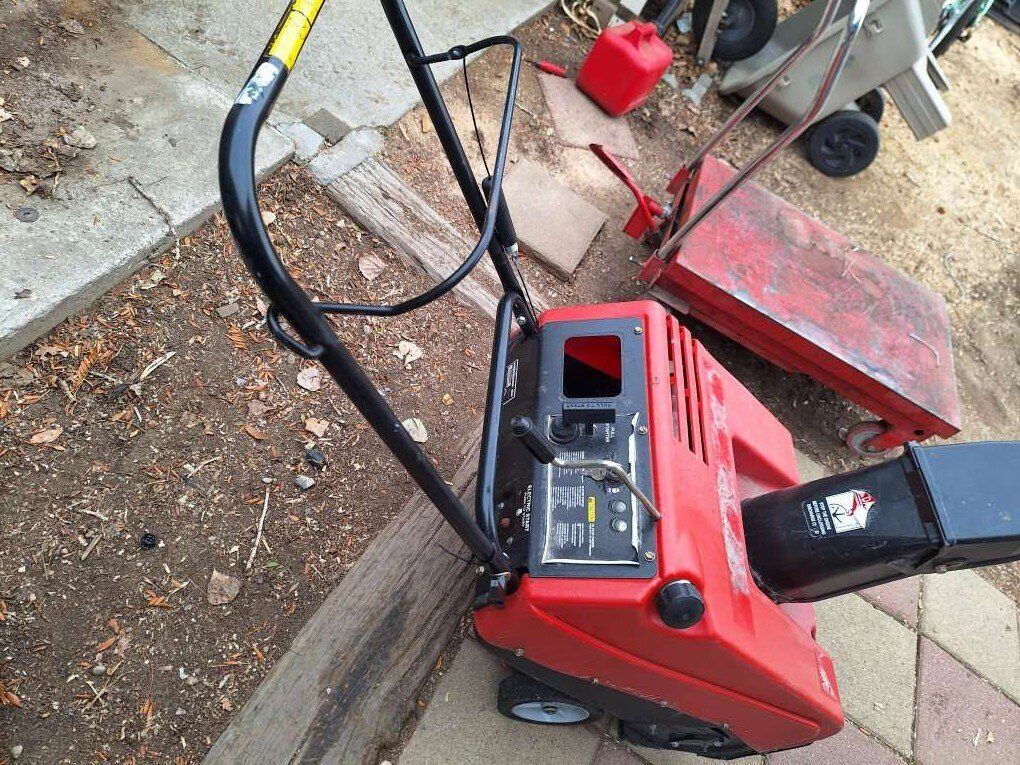 murray electric start snowblower