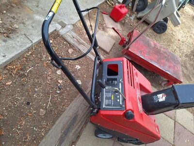 murray electric start snowblower