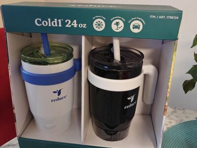Reduce Cold1 24-oz Tumbler Set
Double-walled, vacu
