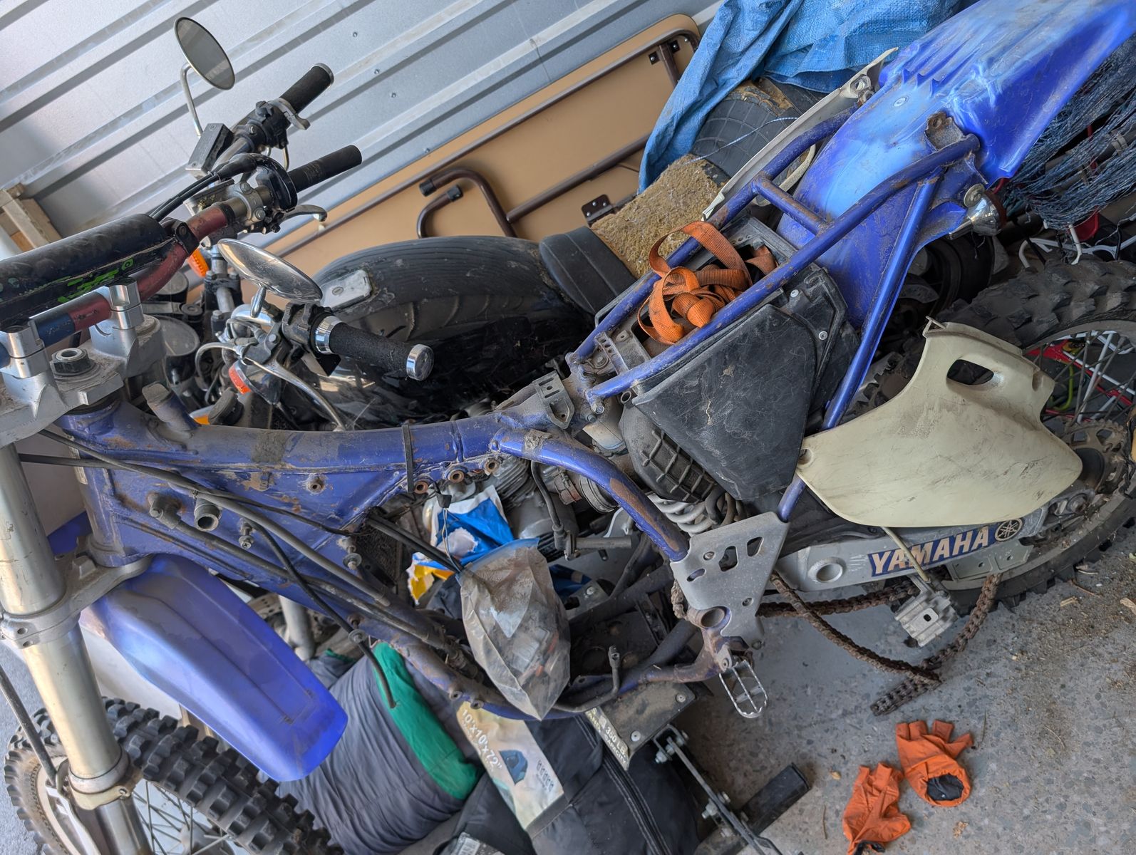 Yz400f and an ltd 550