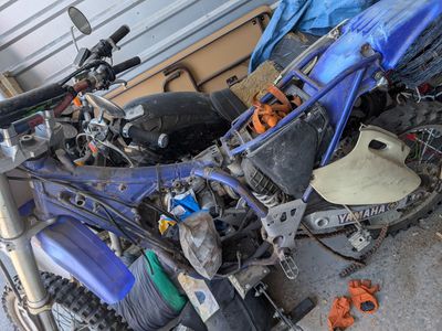 Yz400f and an ltd 550