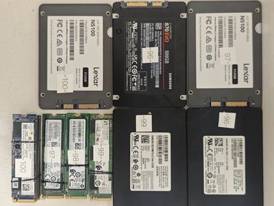 512G NVME / SATA Drives | Health> 95% | $55 each firm