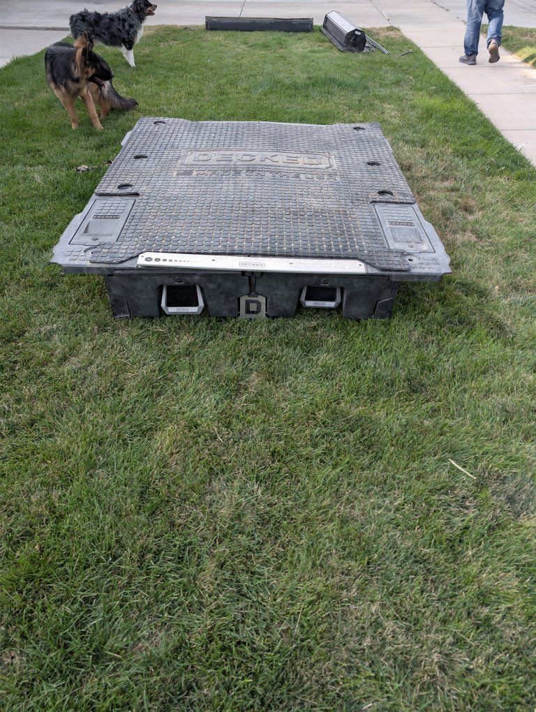 DECKED Truck Bed Storage Drawer System with Storage Bins