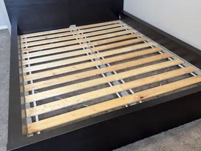 IKEA MALM King Bedroom Set – Bed Frame + 2 Nightstands – $250 OBO