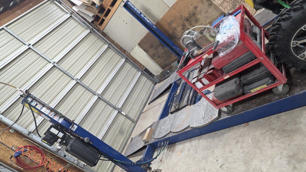 4-post car lift Bend Pak HD-12x 12000 lbs capacity