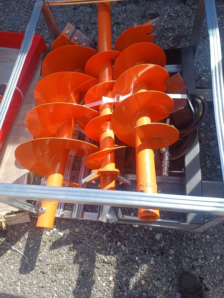 HEAVY DUTY SKID STEER AUGER SET 3 BITS