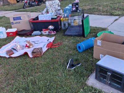 Yard sale April 4, 2026