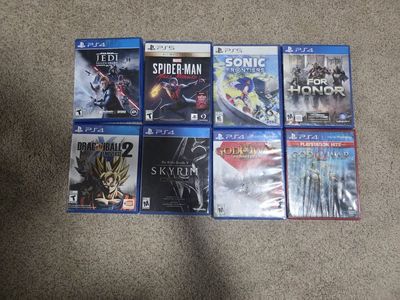 ps5/ps4 videogames