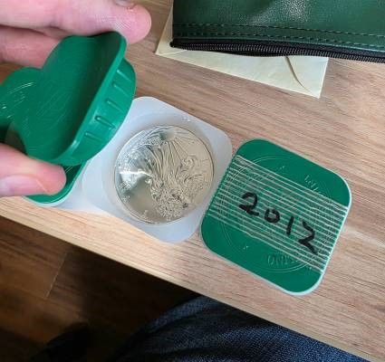 Mint Tubes of 20 American Silver Eagles