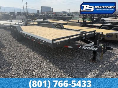 8.5x22 Lamar H6 Equipment Trailer - 14K GVWR - Wide Body w/ Drive Over Fenders