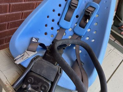 Yepp Mini Blue Front-Mount Child Bike Seat with Handlebars - Used