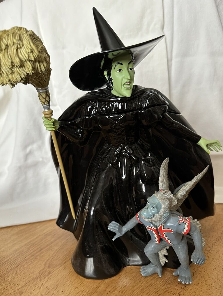 Cookie Jar, collectible WIZARD OF OZ WICKED WITCH