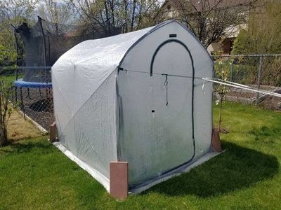 Portable Walk-In Greenhouse for Gardening and Plant Protection - Used