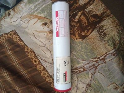 10 lb cans of sealed welding rod.