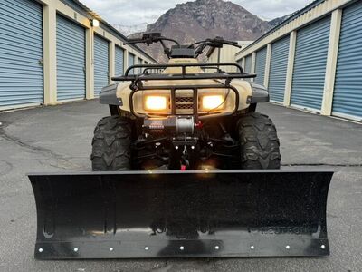 Honda Trx 300 4 X 4 Snow Plow And Winch