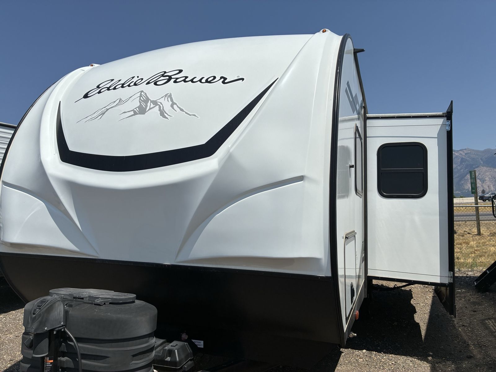 Eddie Bauer Travel Trailer Bumper Pull RV with Slide Out and Awning