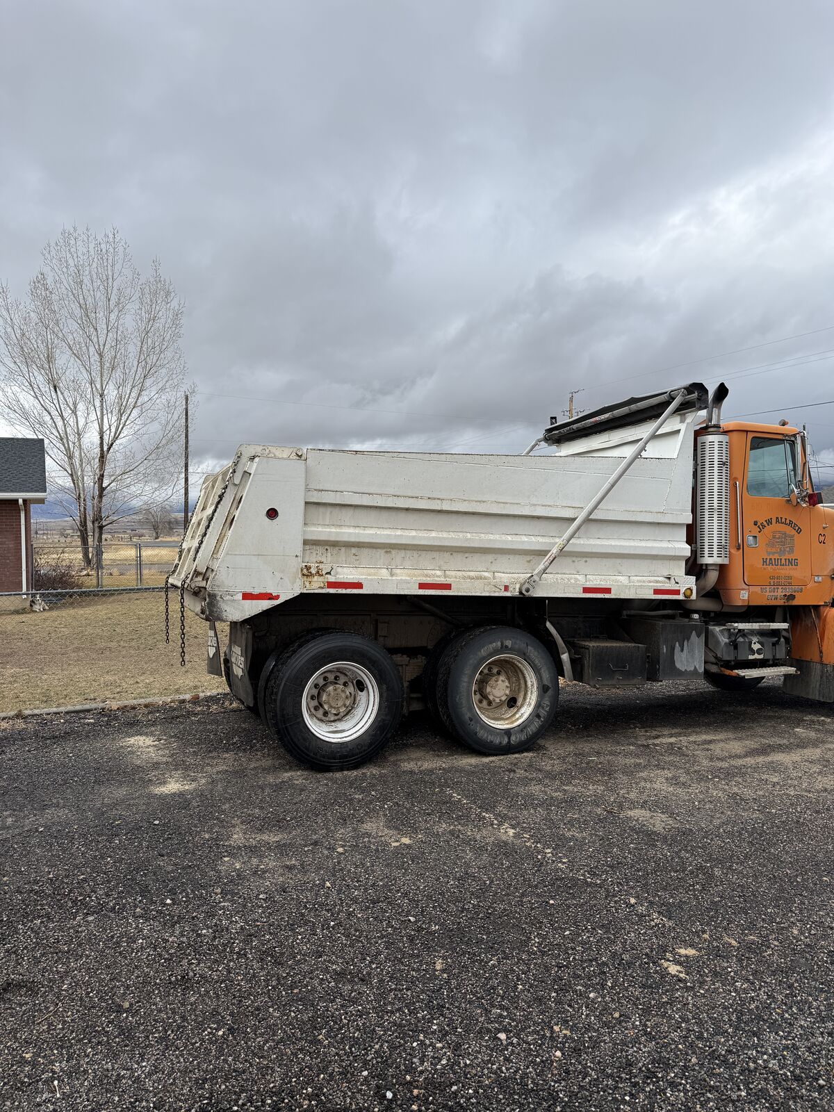 91 autocar ut state dump truck