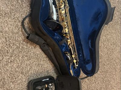 Cannonball tenor saxophone and Yamaha student clarinet
