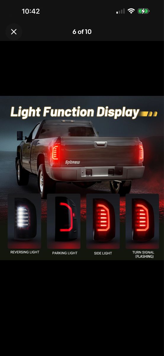 Silverado led tail lights 2014-2019