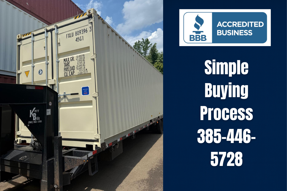40ft High Cube Shipping Container – For Sale – Salt Lake City UT