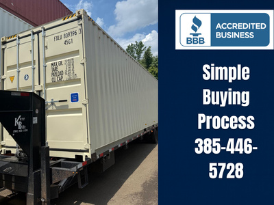 40ft High Cube Shipping Container – For Sale – Salt Lake City UT