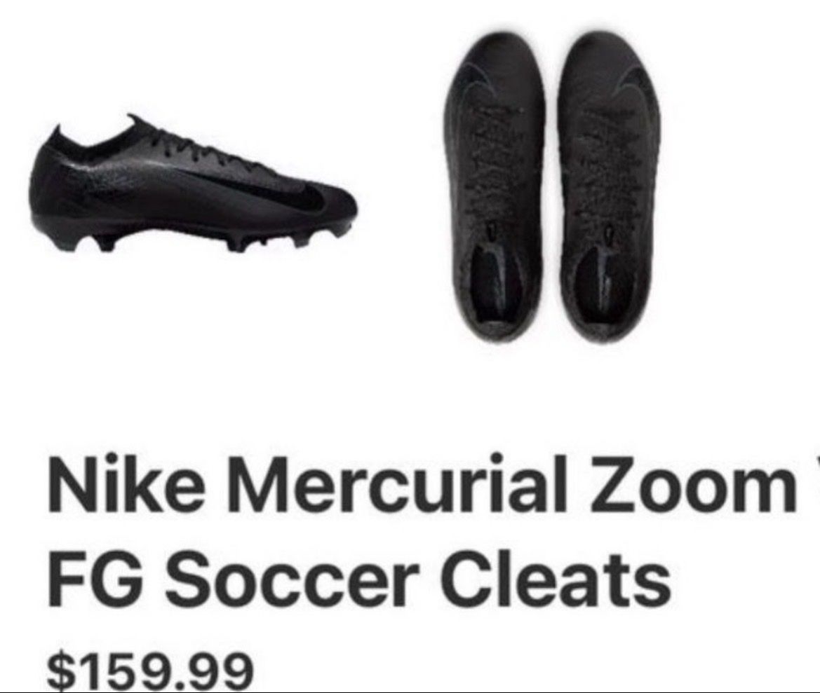 Nike mercurial vapor soccer cleats