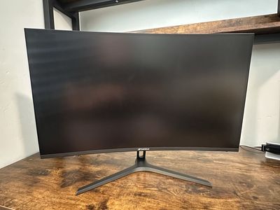 SANSUI 27 Inch 180Hz WQHD 2560X1440 Curved Gaming Monitor, MPRT 1ms Computer Monitor