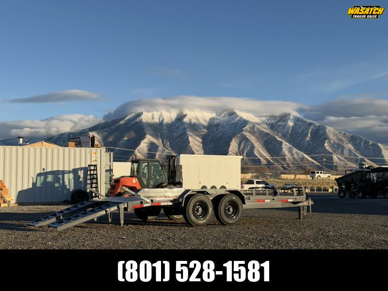 RawMaxx 7x18 ECX 6" Channel Equipment Trailer