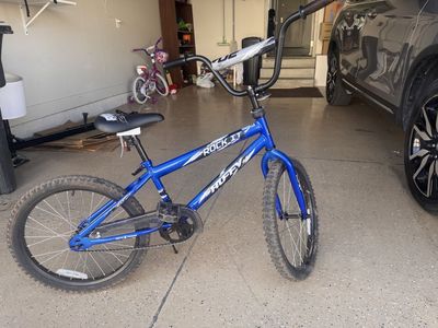 20 Inch Huffy Rock It BMX Bike in new condition.