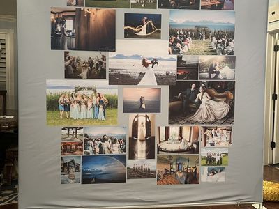 Large 7.5x7.5ft Banner Stand/Frame for Trade Shows & Events - Backdrop Display