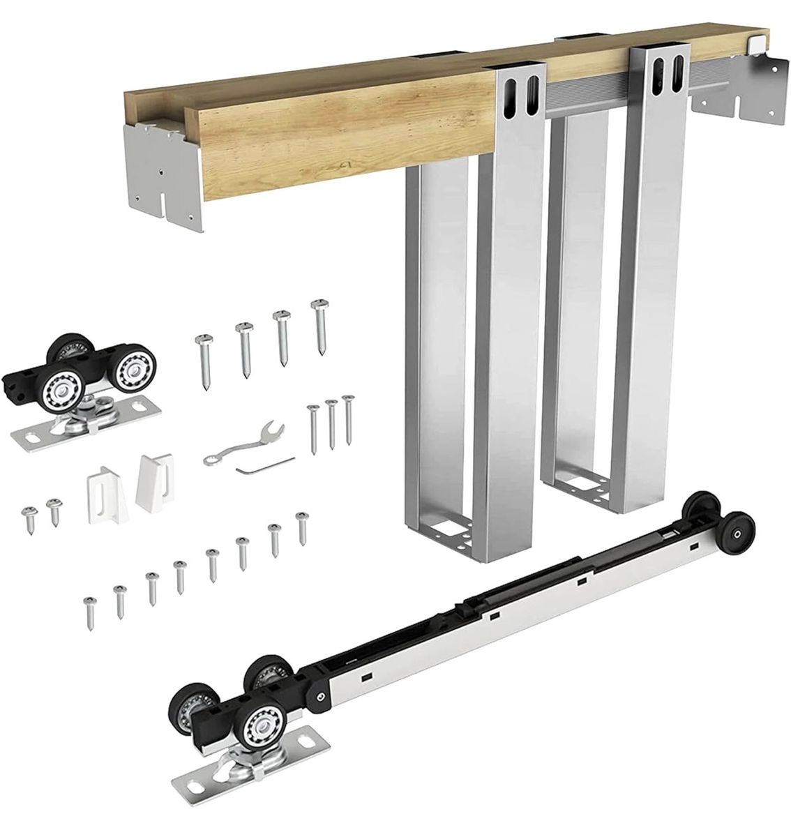$39 LESS THAN AMAZON! BRAND NEW IN BOX Soft-Close Pocket Door Frame Kit (MULTIPLE AVAILABLE)