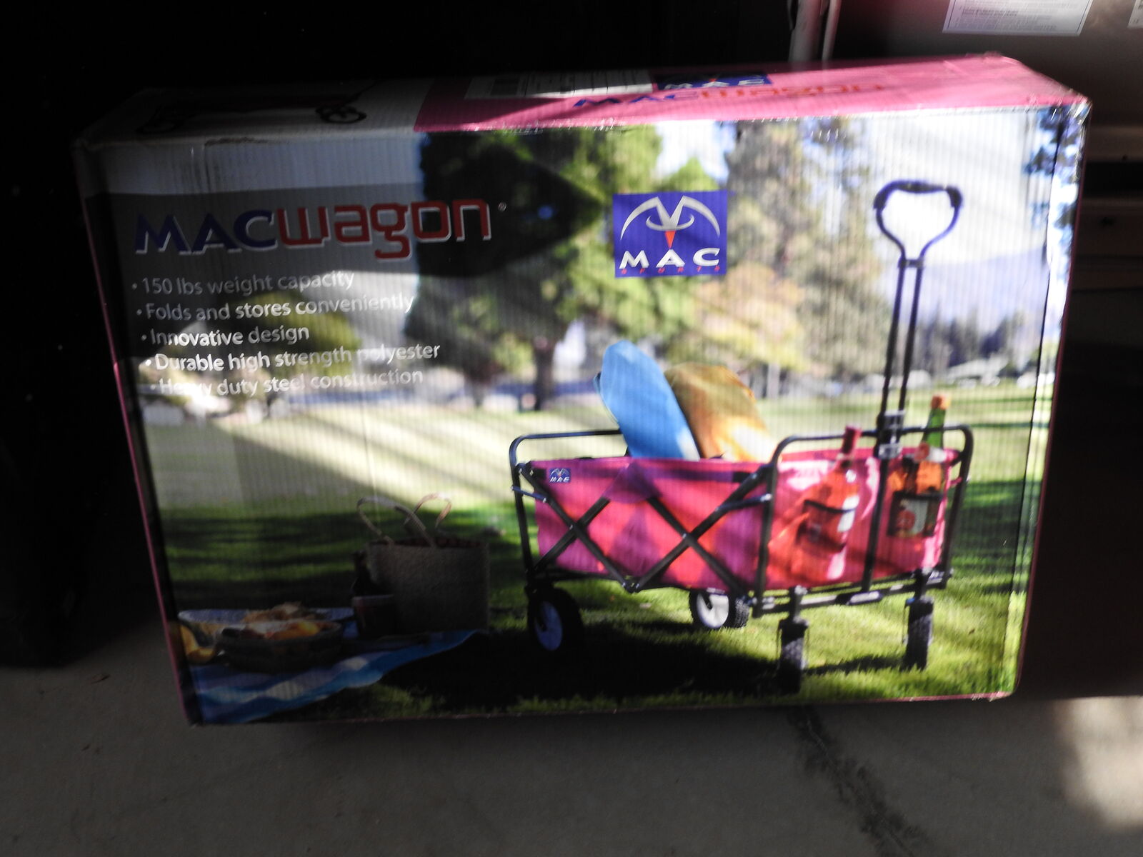 Mac Sports Mac Wagon (WTC-118) Pink