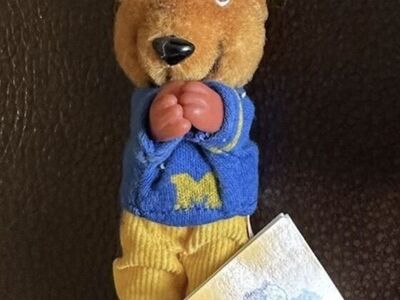 Vintage 1984 Get Along Gang Clip-on Montgomery