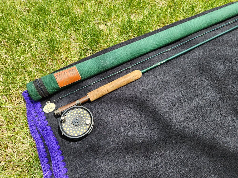 Winston 9032 fly rod & Lamson one reel combo