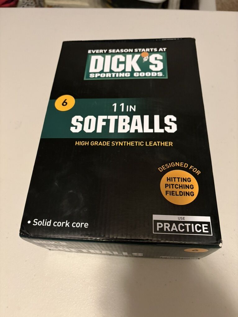 Dick's Practice 11 Softballs
